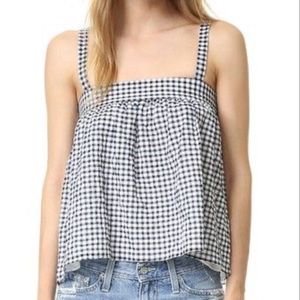 Jenni Kayne Gingham Tank top, Size Small